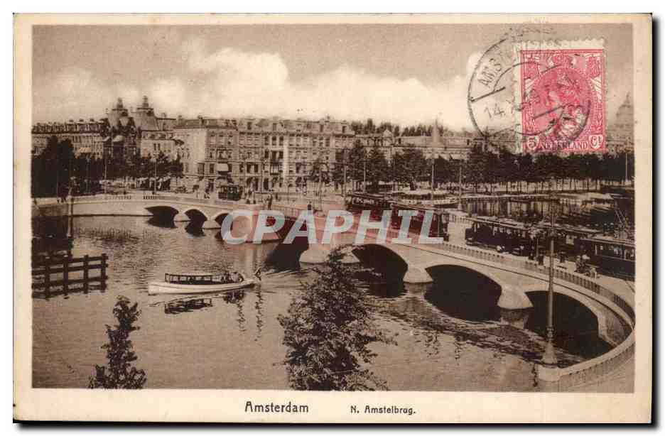 Pays Bas - Holland - Amsterdam N Amselbrug - CPA 