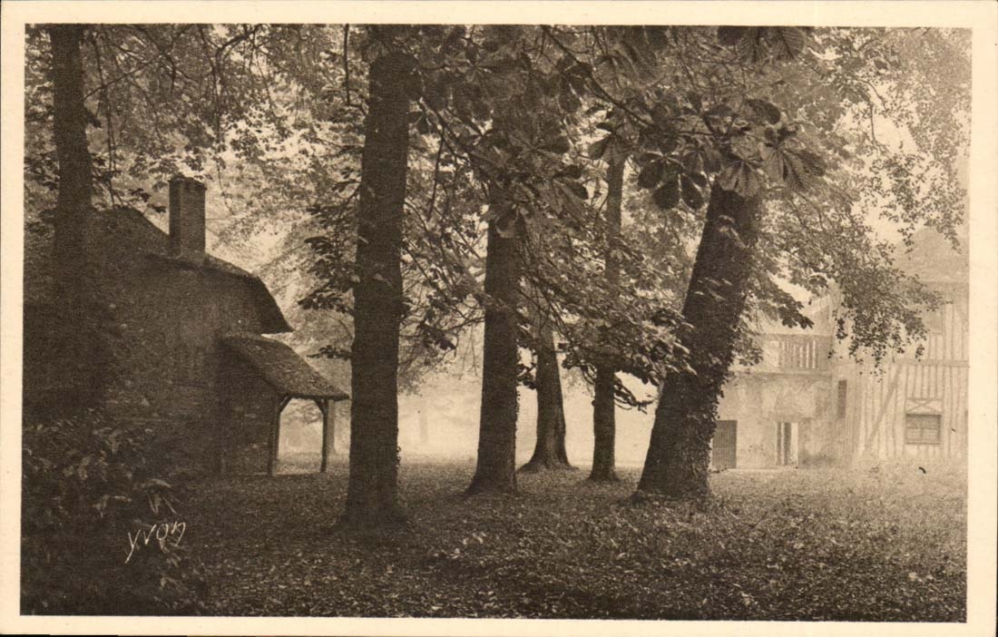 Matin d'automne au Hameau de Marie-Antoinette — Versailles — Yvon