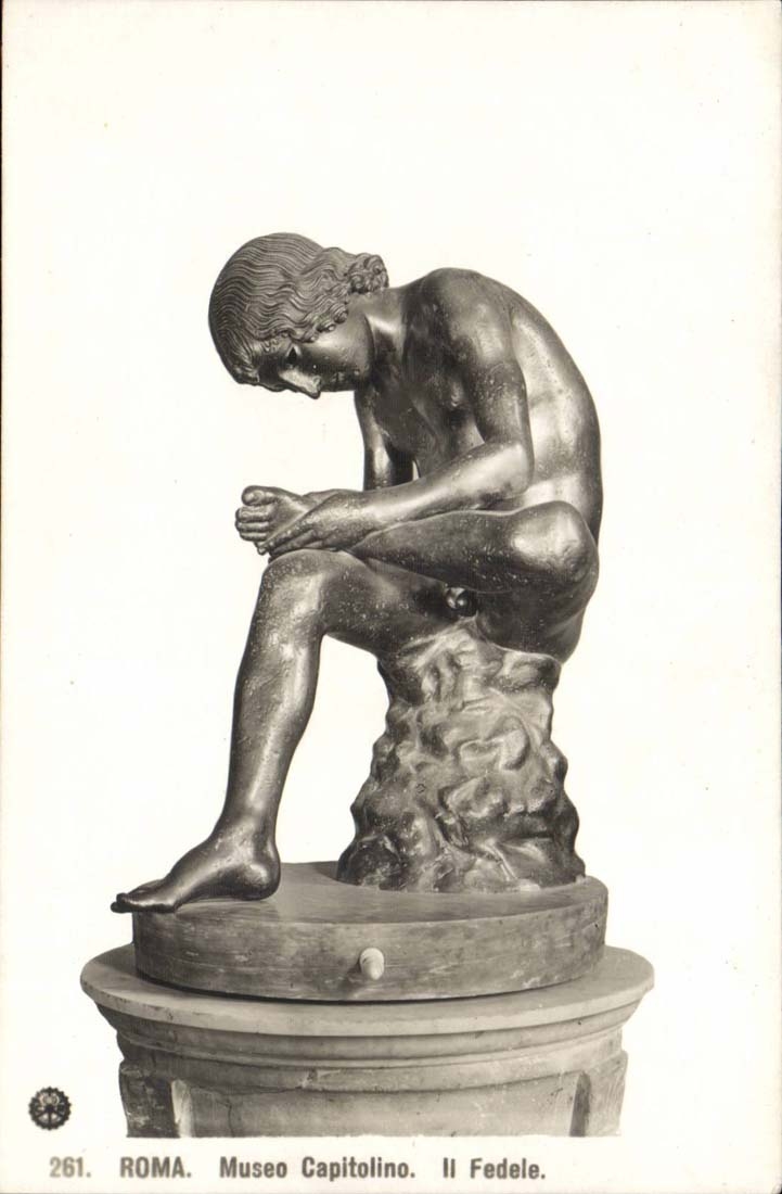 Roma. Museo Capitolino. Il Fedele — sculpture bronze — série 261