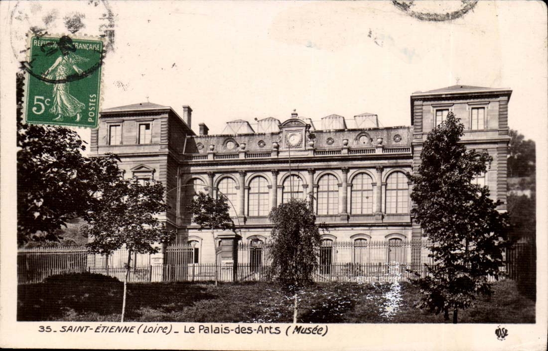 Saint Etienne - Le Palais des Arts - Musee - CPA 