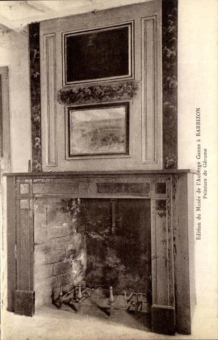 CPA Edition du musee de l'auberge Ganne a Barbizon Peinture de Gerome