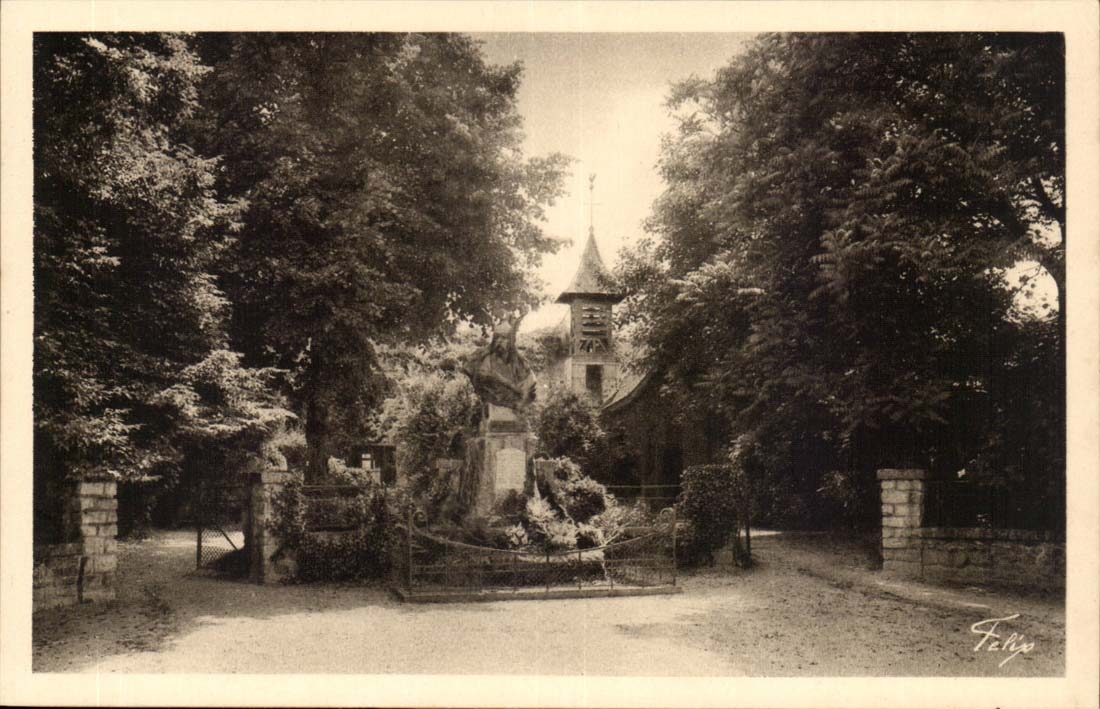 Barbizon et s foret CPa Chapelle et musee Rousseau