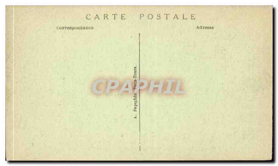 Paris CPA La fontaine Carpeaux (jardin du Luxembourg) — Rückseite