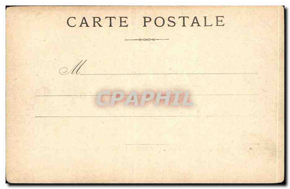 Paris CPA La Sorbonne (universite univertsity) — Rückseite