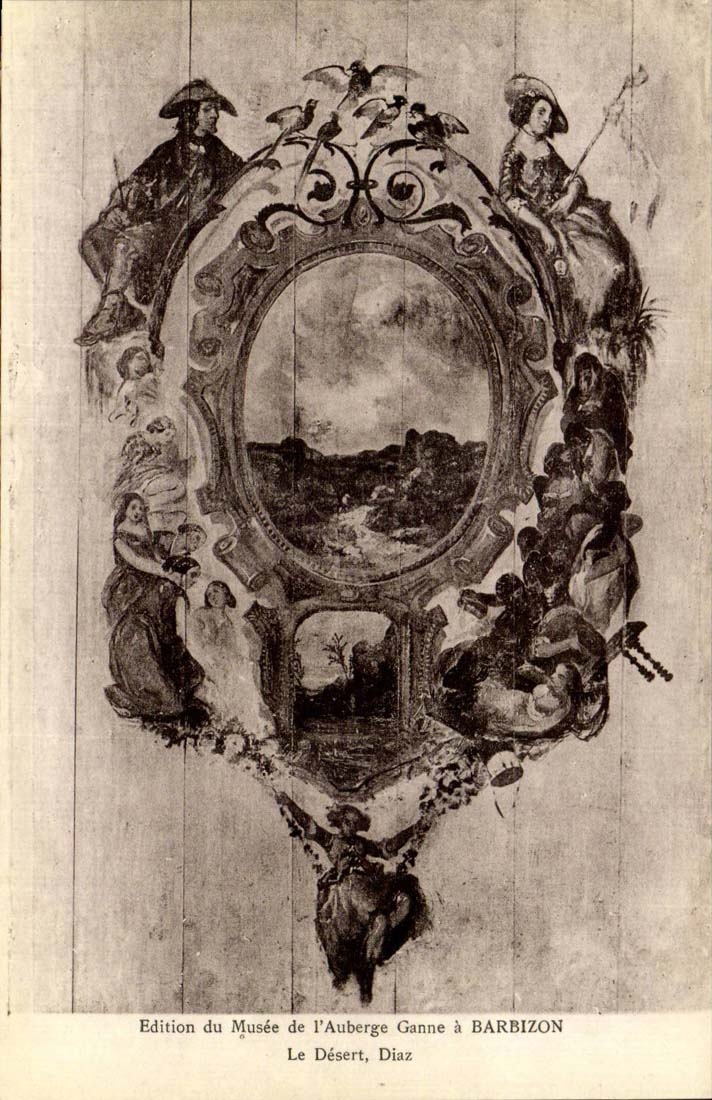 Edition du musee de l'auberge Ganne a Barbizon Le desert Diaz