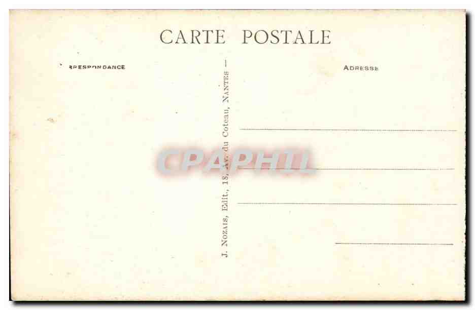 Lisieux CPA Eglise Saint Jacques — Verso