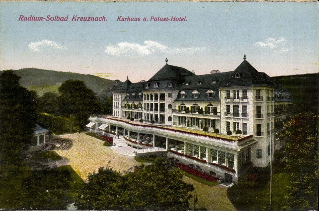 Radium-Solbad Kreuznach — Kurhaus u. Palast-Hotel — Photogr. u. Verlag: Ph. Does & Böhne, Bad Kreuznach, n° 28116