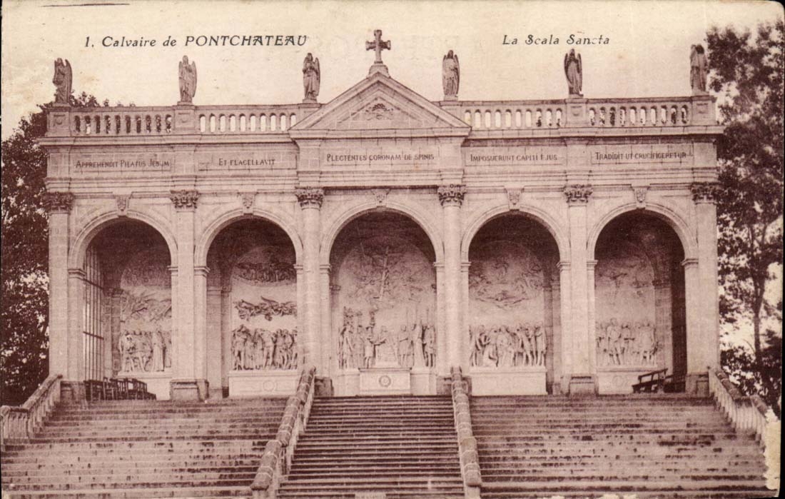 CPA Calvaire de Pontchateau La Scala Sancta