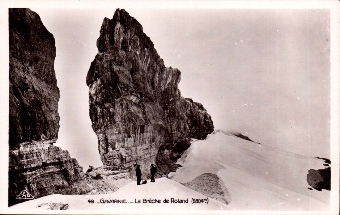 Gavarnie CPA la breche de Roland