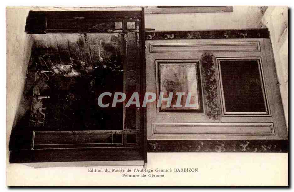 CPA Edition du musee de l'auberge Ganne a Barbizon Peinture de Gerome