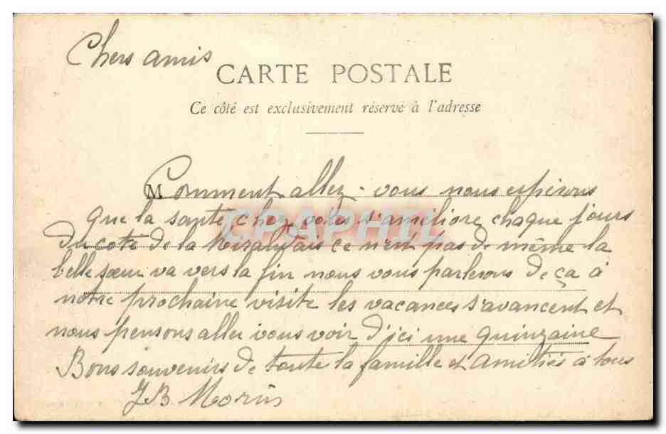 Saint Georges sur Loire CPA Etang du chateau de Serrant — Rückseite