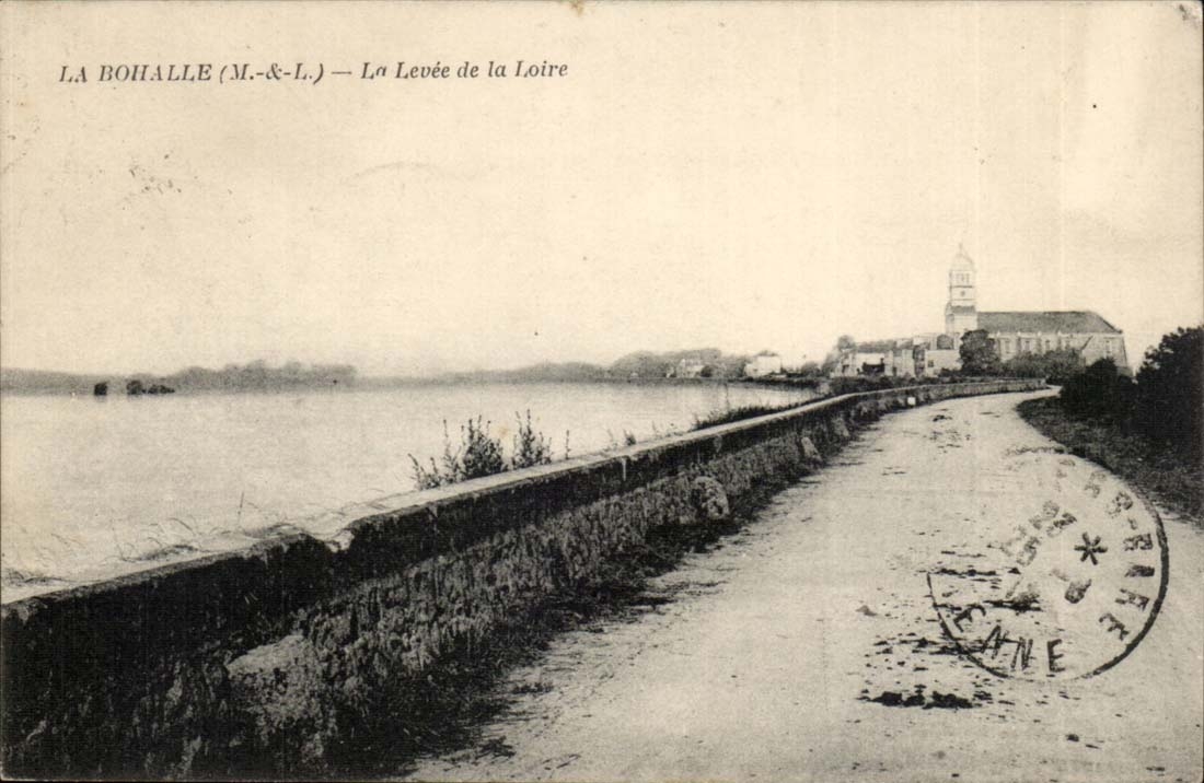 La Bohalle CPA La levee de la Loire