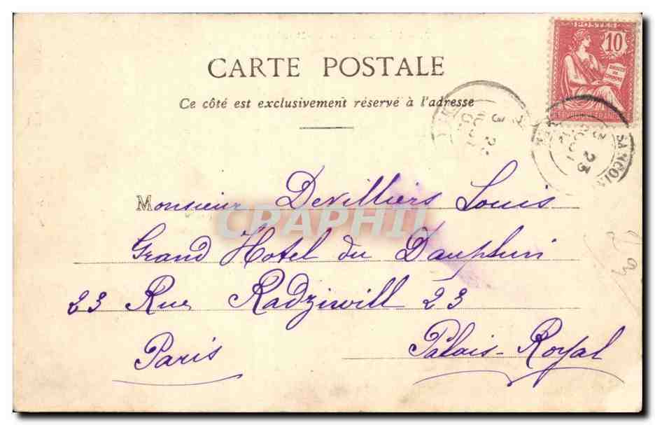 Fantaisie - Enfant - Fetes et Porte Bonheur - gateau - adorable children with birthday wishes - CPA  — Verso