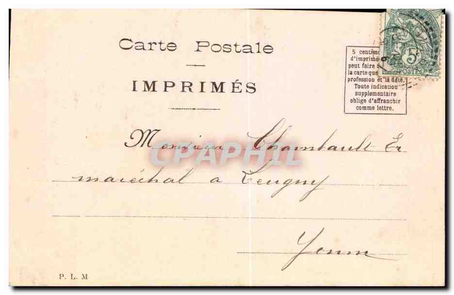 Fantaisie - Fleurs - Pensee - Bonne Fete - pretty pansies - CPA  — Verso