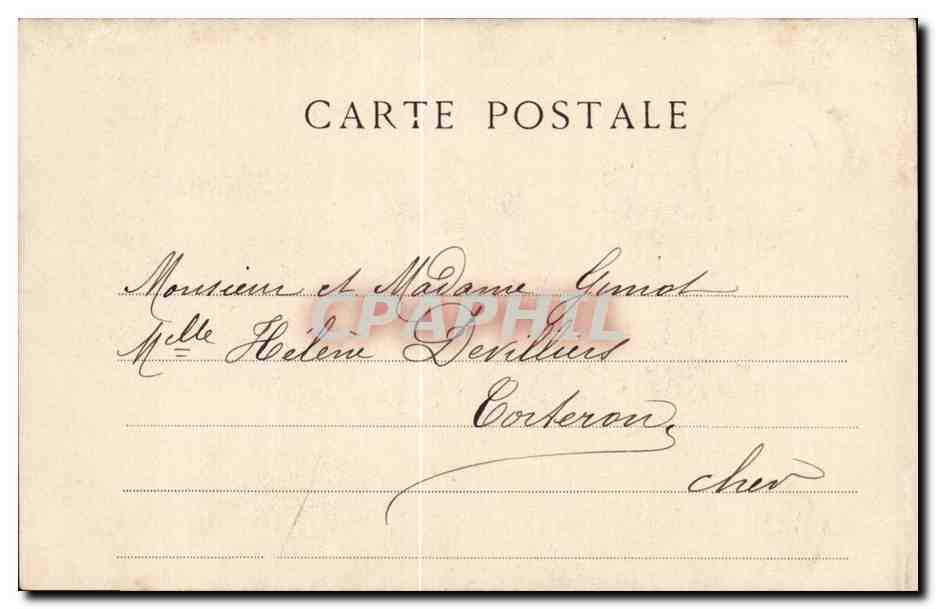 Fantaisie - Enfants - Mes Meilleurs Voeux et Souhaits - Child with hat - CPA  — Rückseite