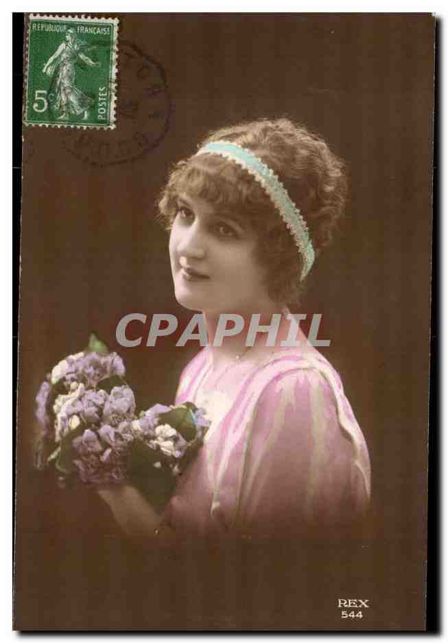 CPA FAntaisie Femme
