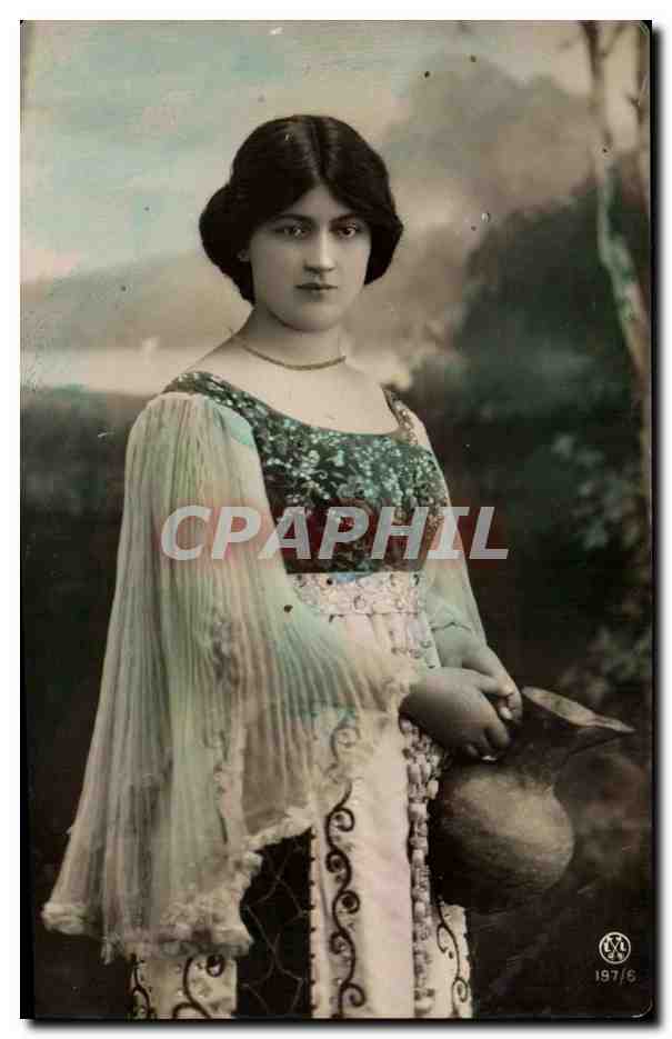 Jeune femme en tenue orientale — CPAPHIL 197/6 — éditeur M. Y. (197/6)