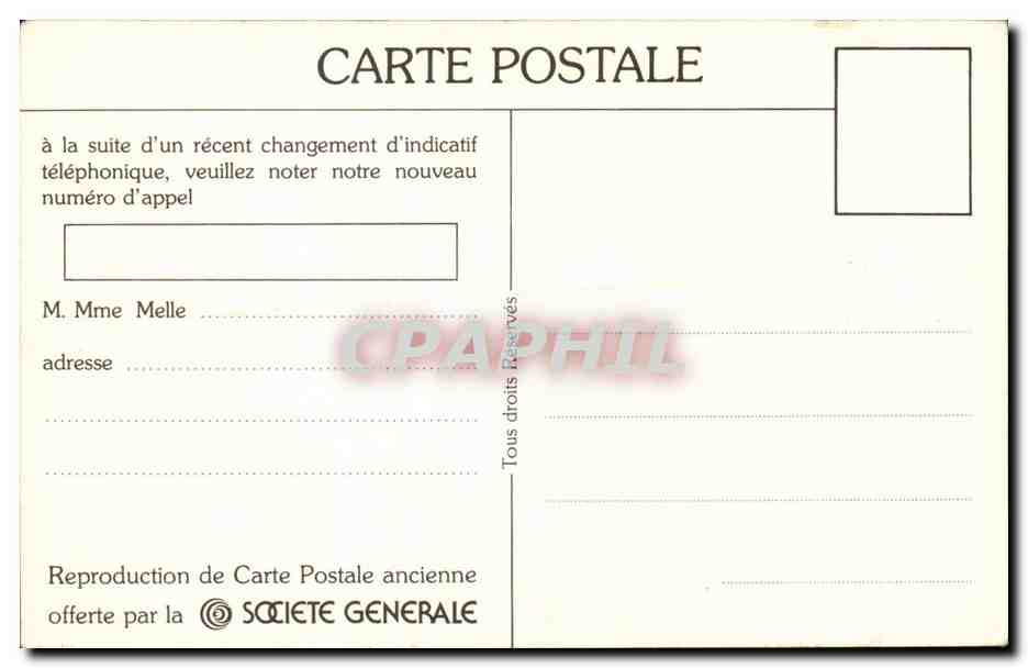 CPA fantaisie Je vous souhaire Bonne et Heureuse Mo aussi merci TElephone Enfant — Rückseite
