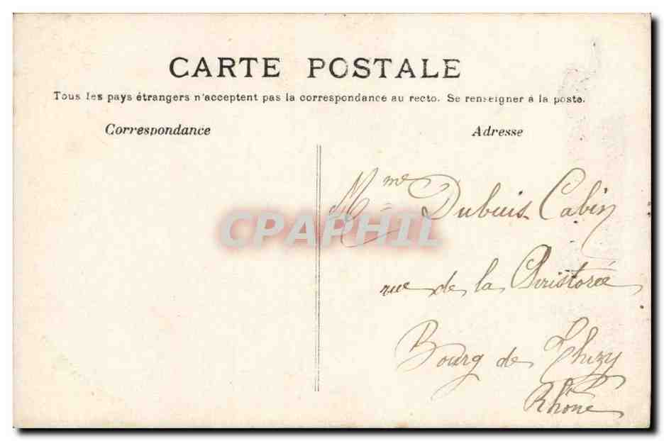 Je vous souhaite une Bonne Année — jeune femme avec bouquet de roses — éditeur ANS n° 837 — Verso