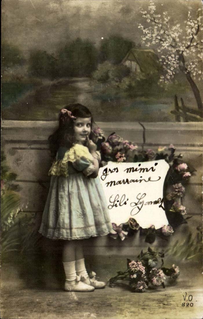 CPA fantaisie enfant gros mimi Lili Lyonne