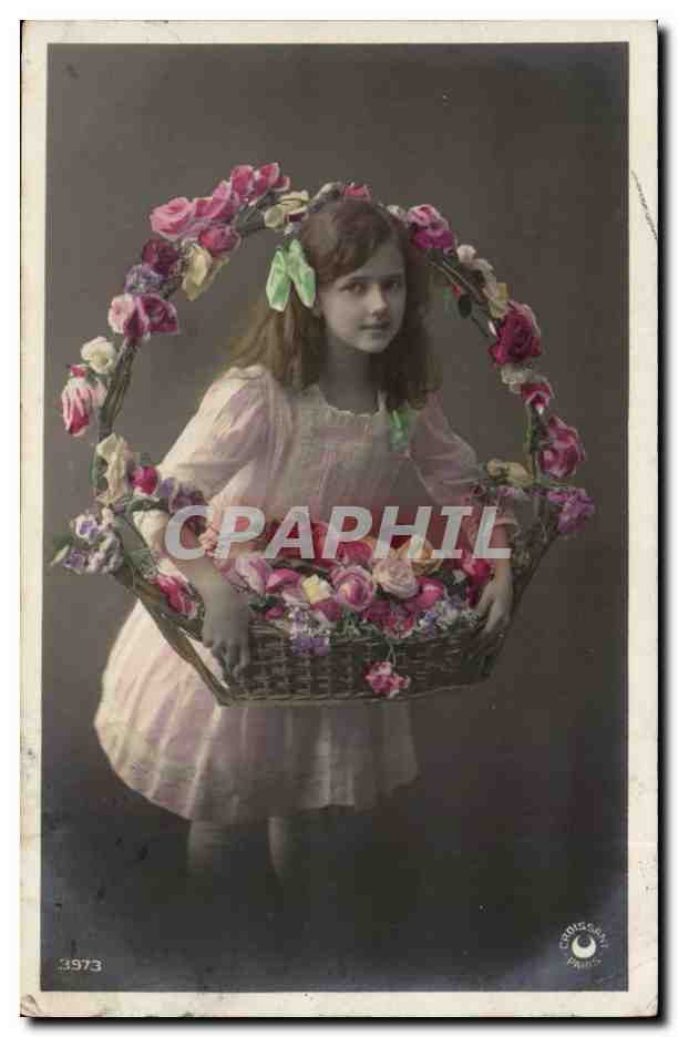 CPA fantaisie enfant 