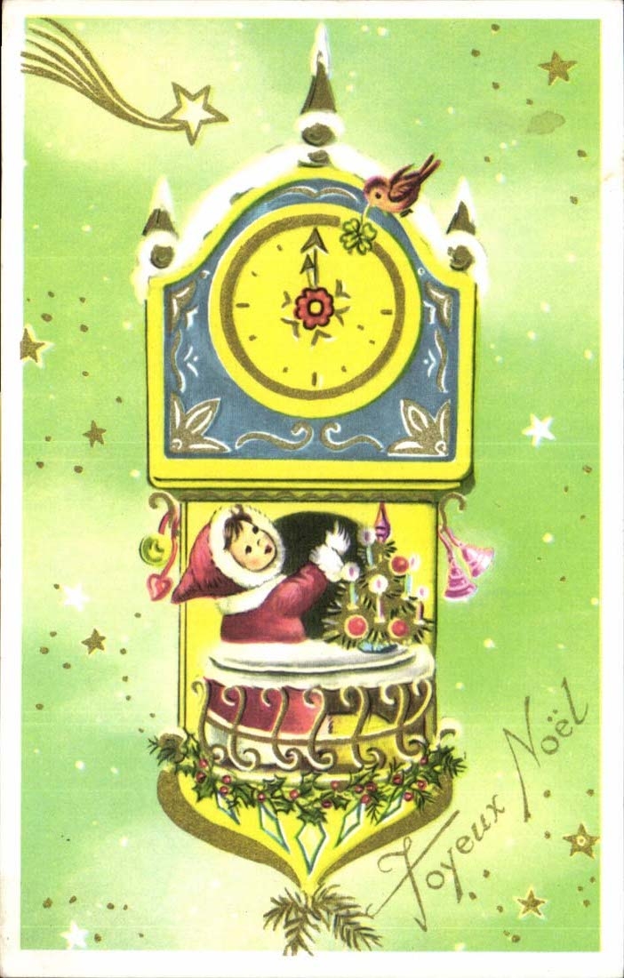 CPA fantaisie Joyeux Noel