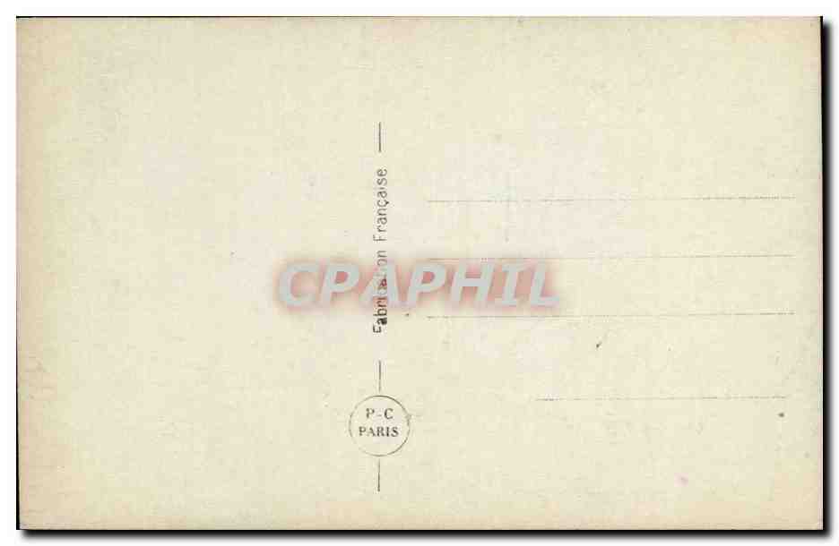 CPA FAntaisie Bonne annee Femme — Rückseite