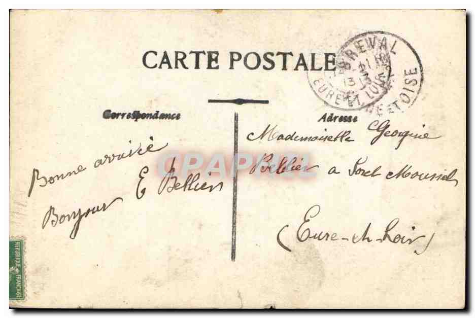CPA FAntaisie Roses Heureux anniversaire Enfant — Rückseite