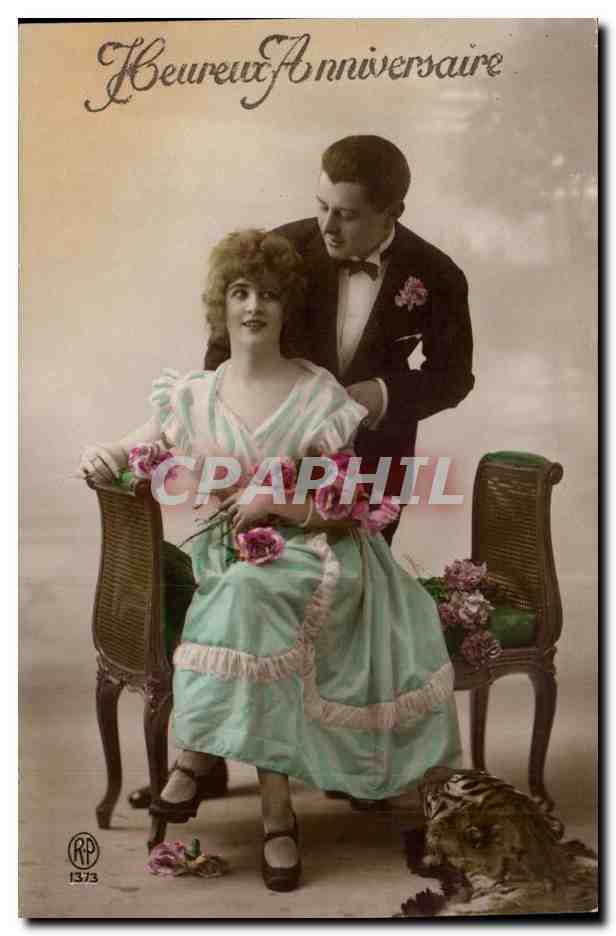 Coppia in abito da sera — Anniversario — RP 1373