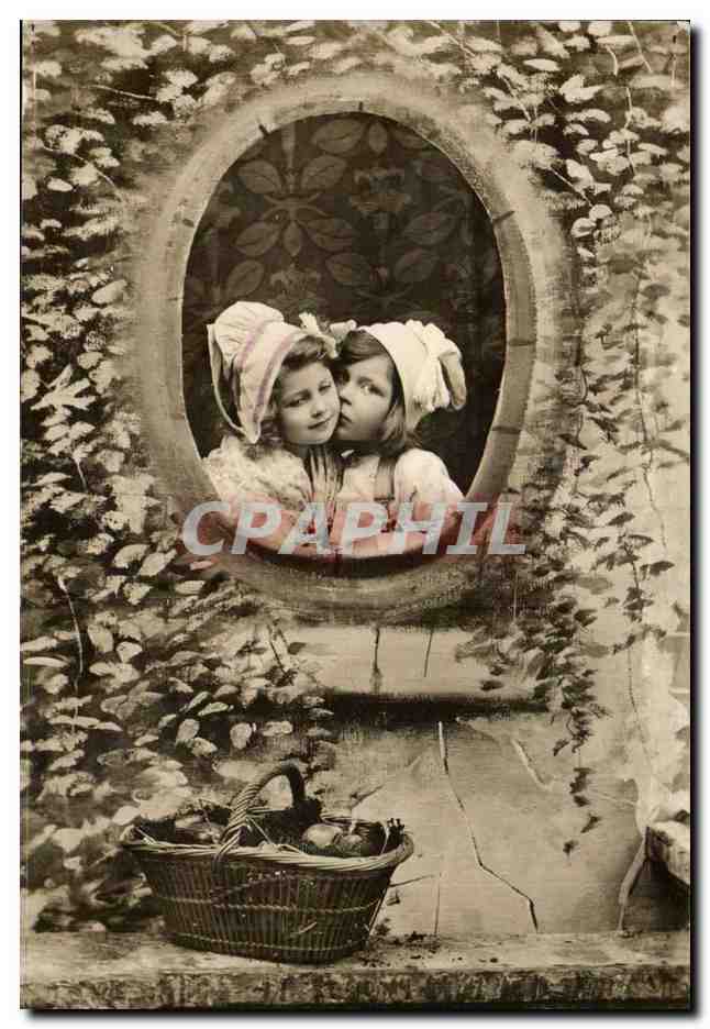 CPA FAntaisie Enfants voisins voisines