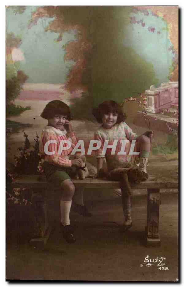 CPA Fantaisie Enfants