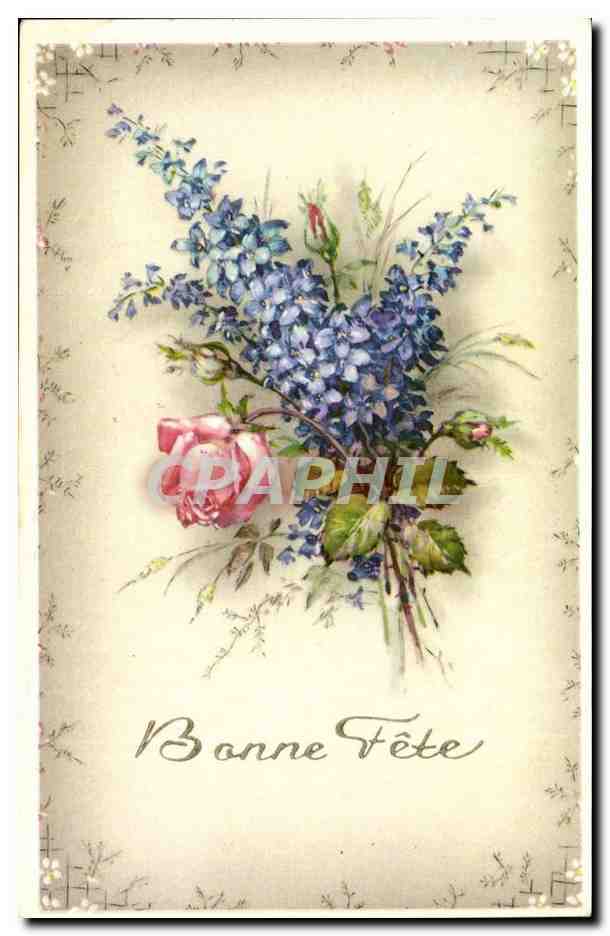 CPA Fantaisie Bonne fete