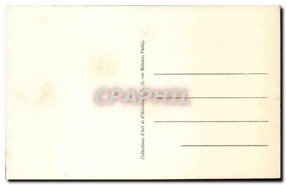 CPA Napoleon Histoire de la Revolution Matinee du 18 BRumaire rue de la Victoire — Verso