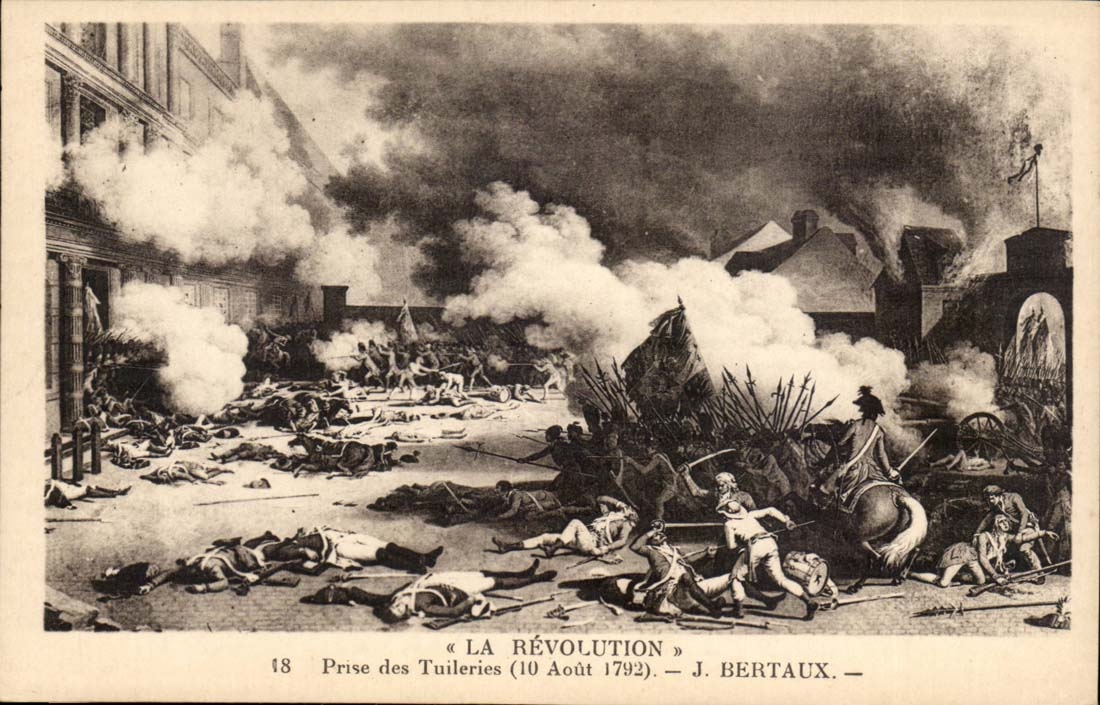 Prise des Tuileries — 10 Août 1792 — J. Bertaux — n°18