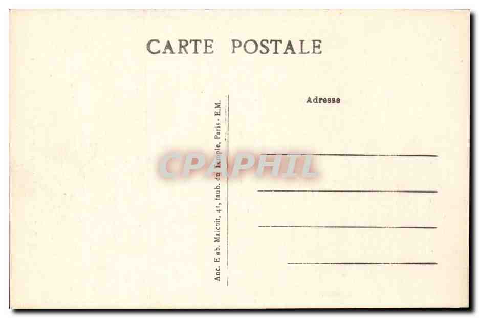 CPA Histoire Baissez les yeux ou vous perdrez la vue Bah j'en risuqe un (chat cat) — Rückseite