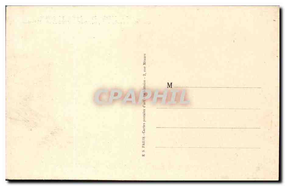 CPA Histoire Vieux Paris Pont des Invalides construit en 1828-1829 — Rückseite