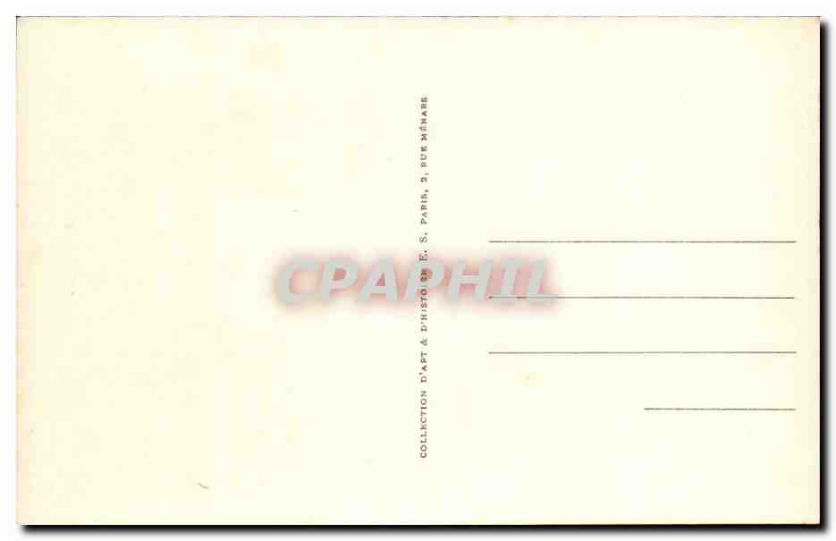 CPA Histoire de la Revolution Bonaparte Napoleon 1er consul (par Isabey) — Rückseite