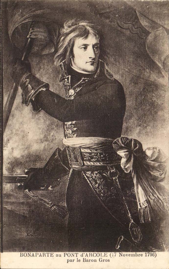 CPA Histoire Bonaparte au Pont d'Arcole 17 novembre 1796 par le baron Gros