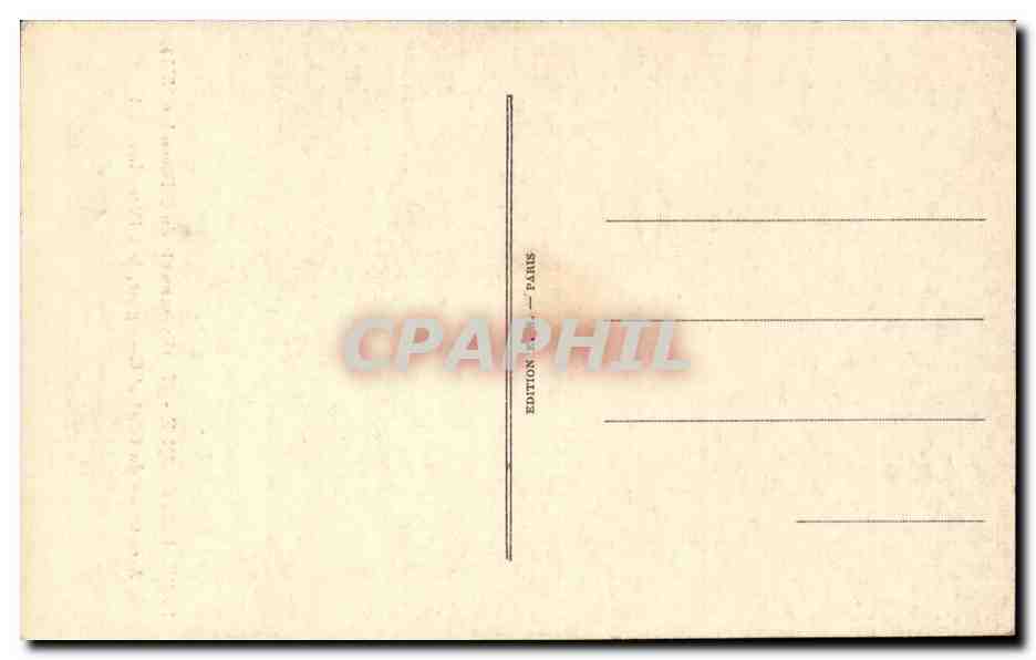 CPA Histoire Paris historique Evenements de 1851 Arrestation du general Cavaignac 2 decembre 1851 — Verso