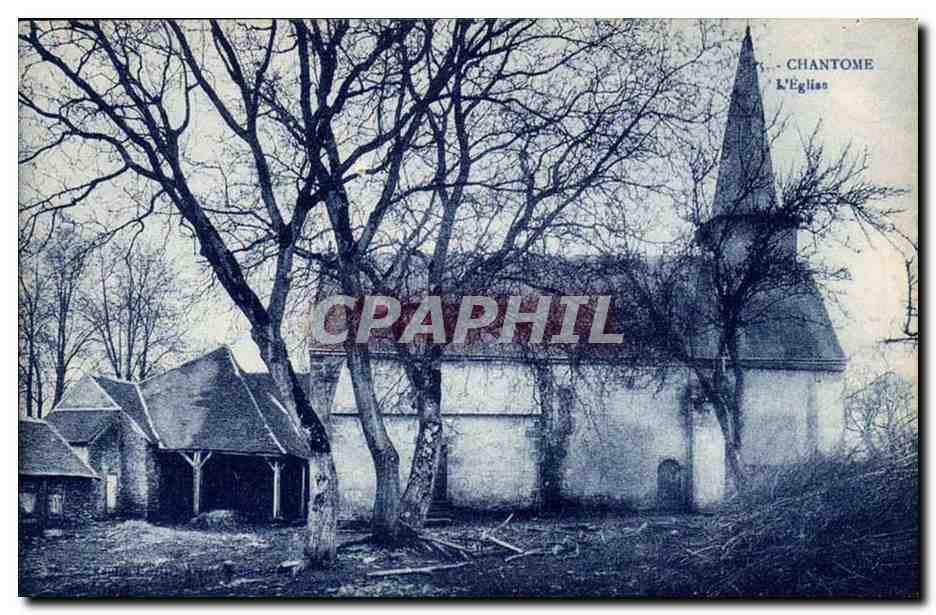Chantome — L'Église — Compoin (éditeur)