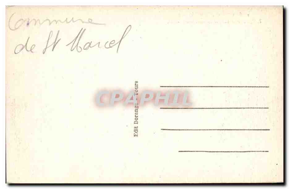 Pont-Chrétien (Indre) — L'Église (côté Sud) et la Bouzanne — R.D. n°2 — Rückseite