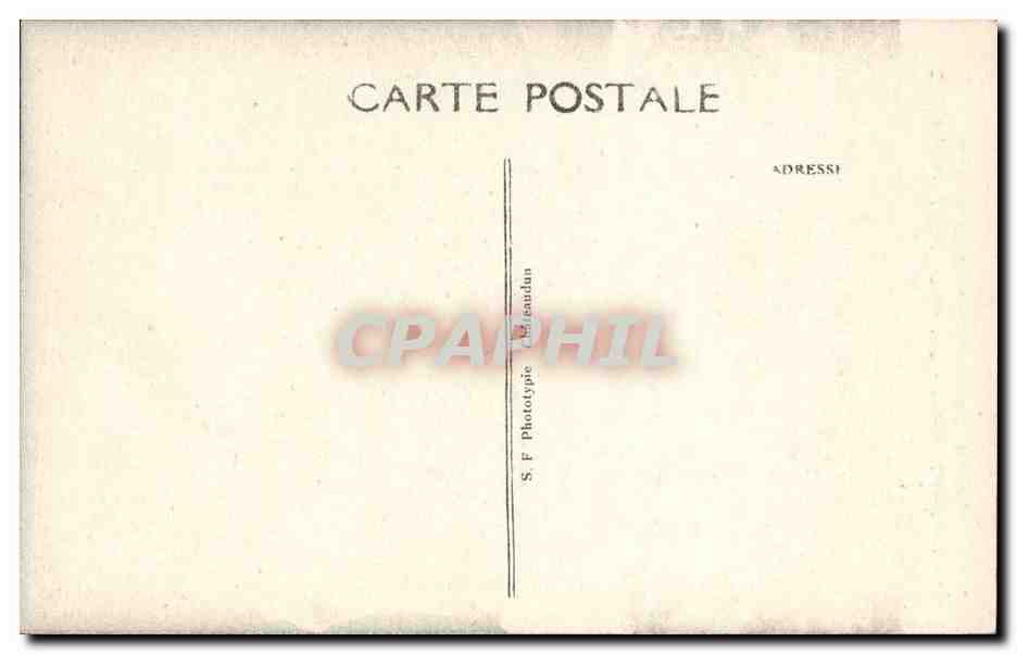 Pèlerinage de Notre-Dame du Sacré-Cœur - Issoudun (Indre) — Le T. R. P. Jules Chevalier, Fondateur — S.F. Phototypie Issoudun — Verso