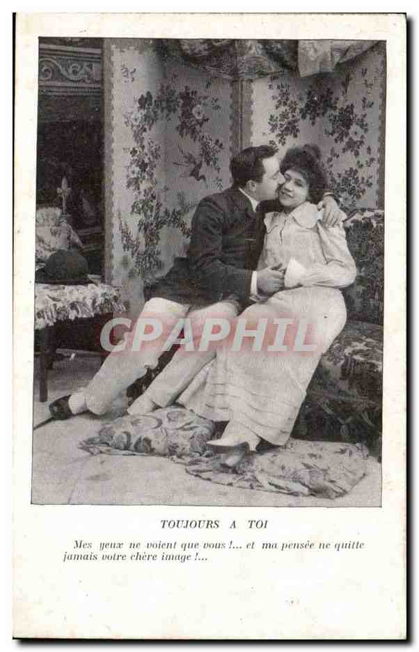 CPA Fantaisie Femme Toujours a toi (couple)