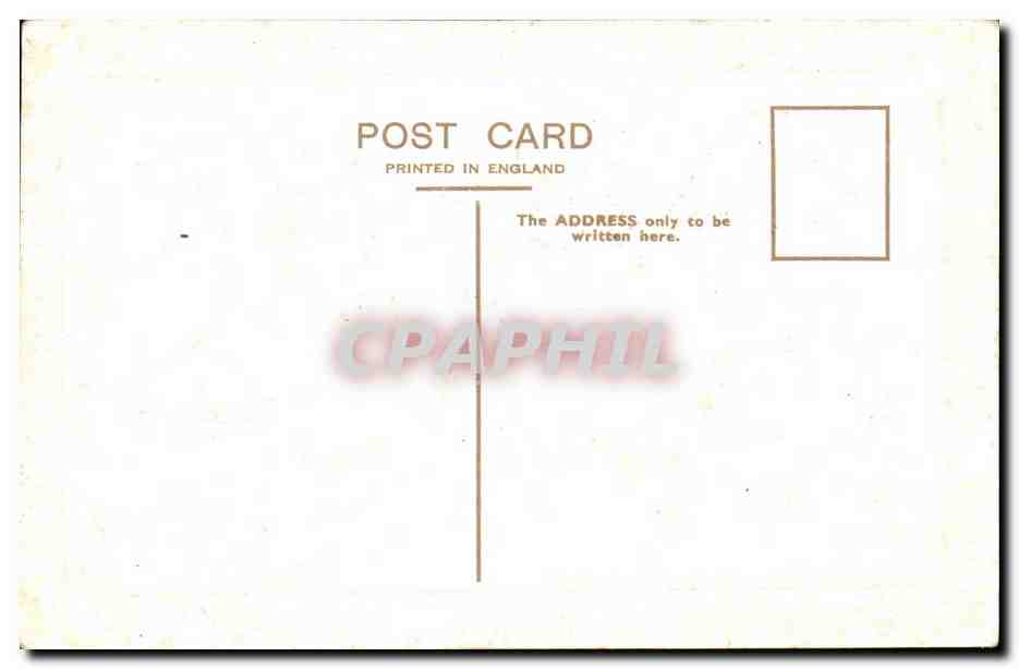 Rosa e villaggio — Auguri di compleanno — Stampa inglese — Verso