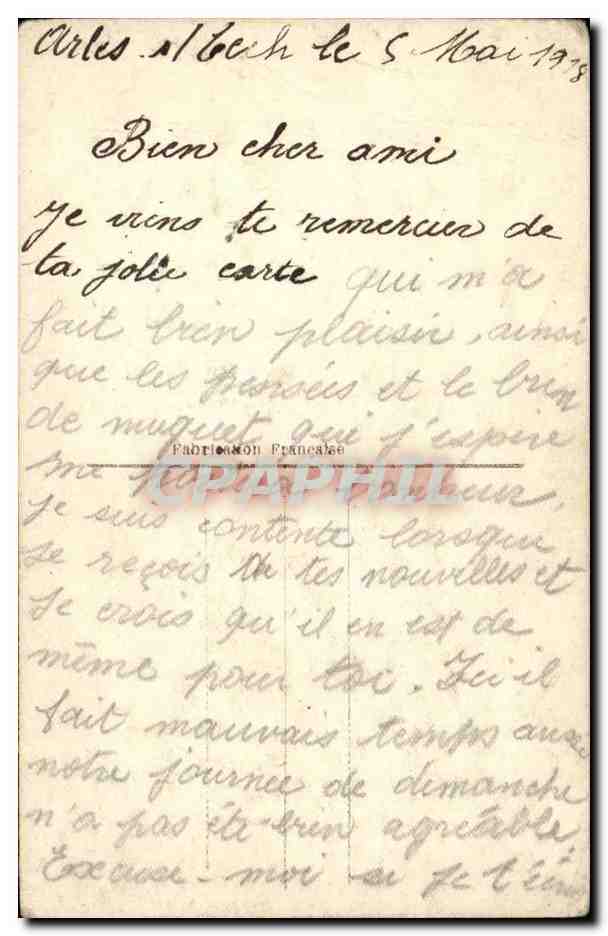 Fantaisie CPA Effeuillez la votre confiance elle vous dira qu a vous seul je pense Fleurs — Back
