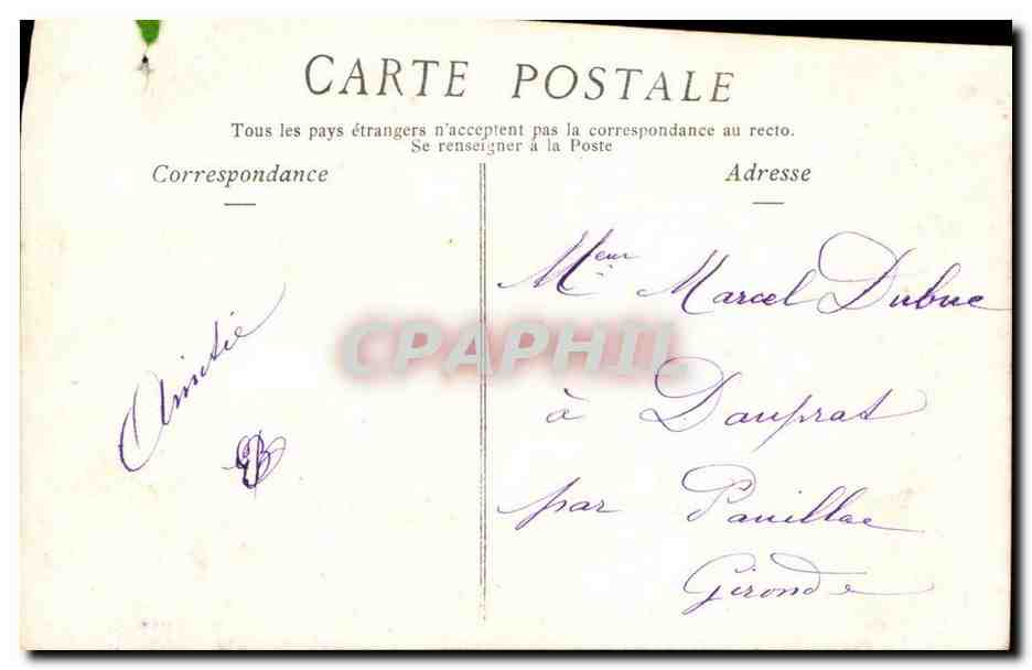 CPA Fantaisie Femme ton arome pavot trompeur donne l'ivresse et la folie  — Rückseite