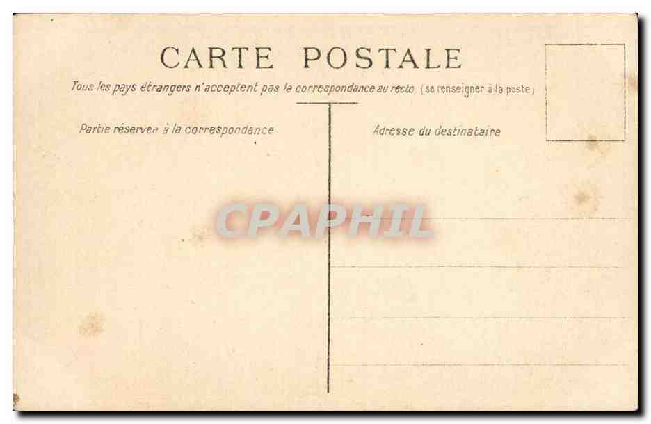 CPA Fantaisie Femme — Verso