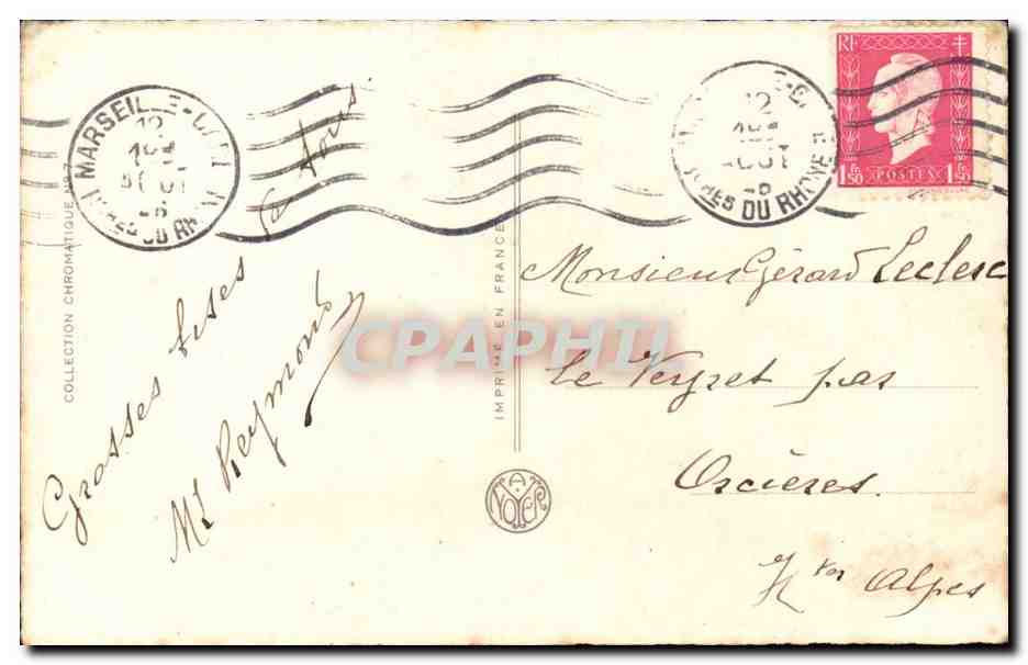 CPA Fantaisie Enfant — Verso
