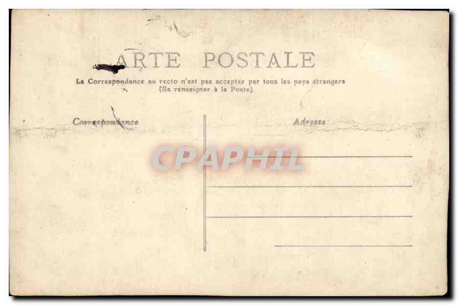 CPA Fantaisie Consultation Je tousee d'une facon atroce (docteur) — Rückseite