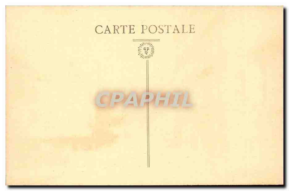 Marnes la coquette CPA Rue de la porte Blanche — Rückseite